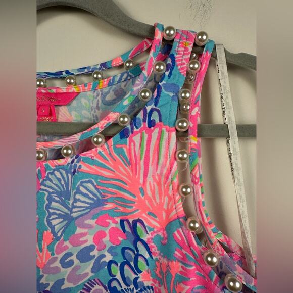 Lilly Pulitzer Jackie Shift Dress Size S Multi Splendor In The Sand EUC - Picture 3 of 9